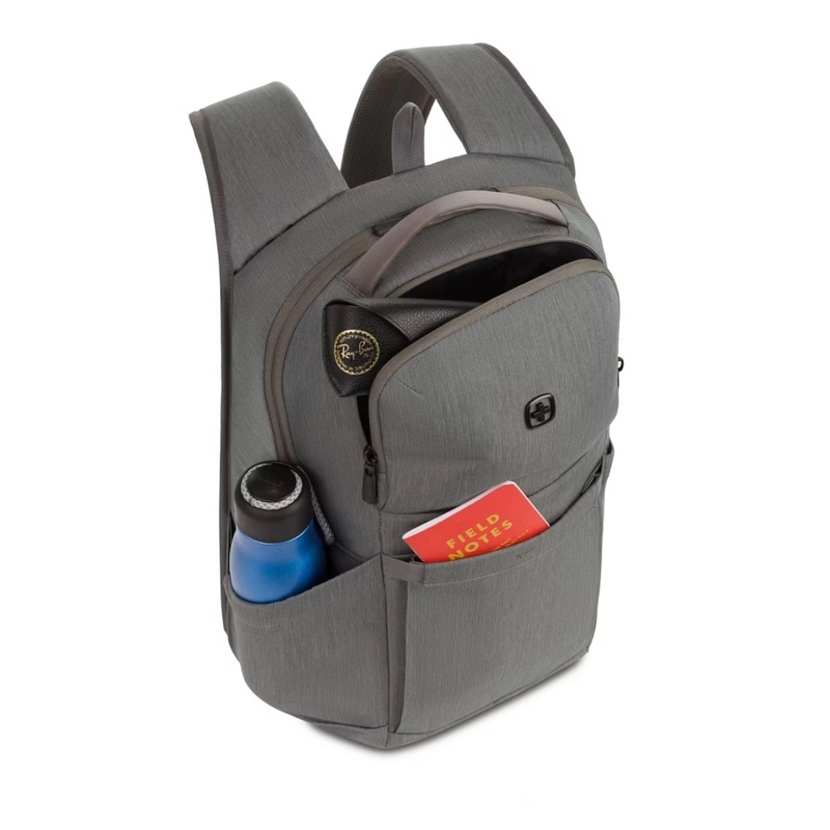 Gray Swissgear laptop backpack